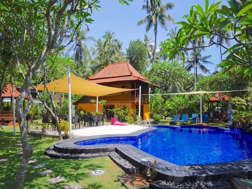Kura Kura Villas Candidasa Eksteriør bilde